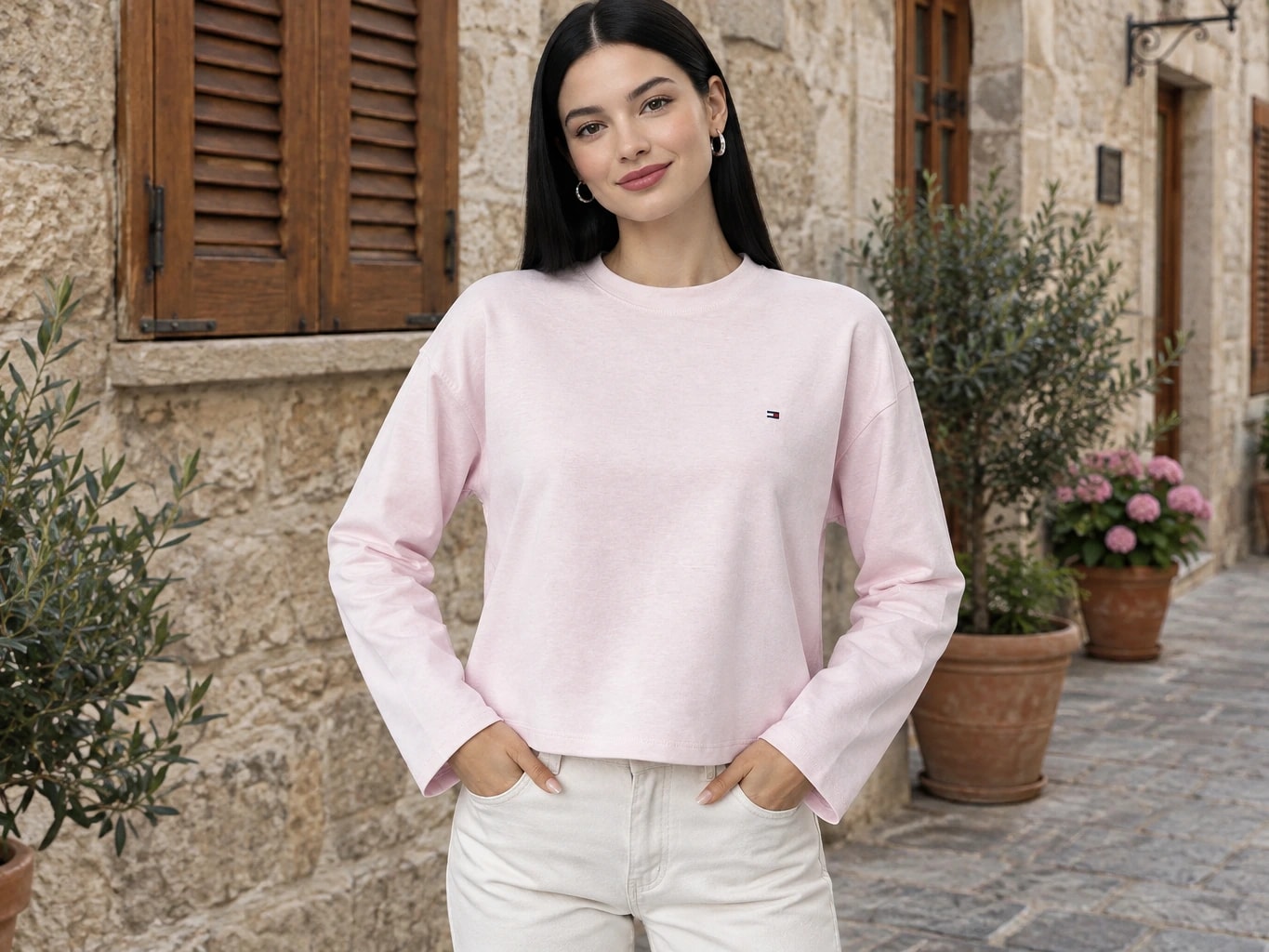 Uzun Kollu Basic Bluz